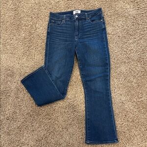 PAIGE Colette Crop Flair Jeans